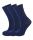 Green Bear Unisex Bamboo socks - Extra Cushioned Sole (3 x NAVY pack) - Luxurious soft & antibacterial