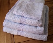 Bamboo Elegance Range - Bath Sheet (blue) -10 per carton