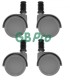 GBPro 24 Litre Window cleaners/Floor cleaning bucket with watertight lid + Wheels, Hangers