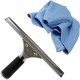 GBPro Professional Stainless Window Squeegee 25cm/10'' Wiper Combi 'Set Savers'