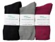 Bamboo socks - Unique Double Sole (3 multi colour pack) - luxurious soft & antibacterial - 8-11