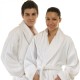 Luxurious Unisex Bamboo Bathrobe (Men's, Ladies) Towelling/Dressing Gown - Large