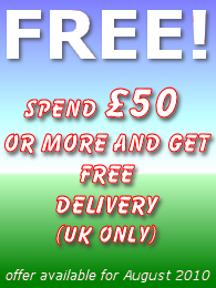 Spend £50 or more & get FREE delivery