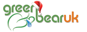 green bear logo naturally eco green