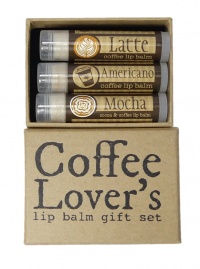 100% Natural Coffee & Fragrance Free Lip Balm