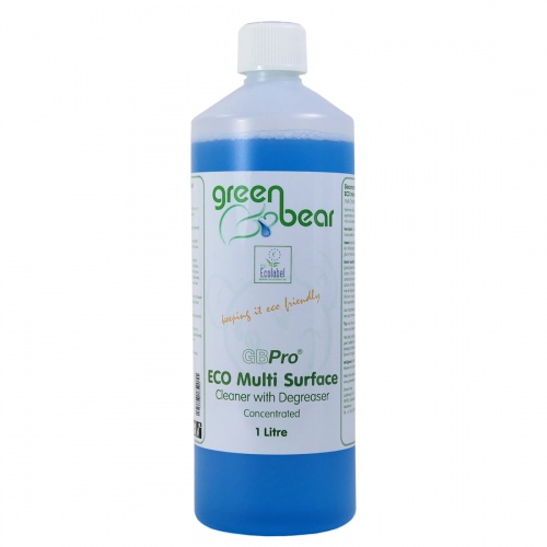 GBPro Eco Friendly Multi Surface Cleaner + degreaser(concentrated) 1 litre - with ECOLABEL