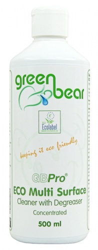 GBPro Eco Friendly Multi surface cleaner + degreaser(concentrated) 500m - with ECOLABEL