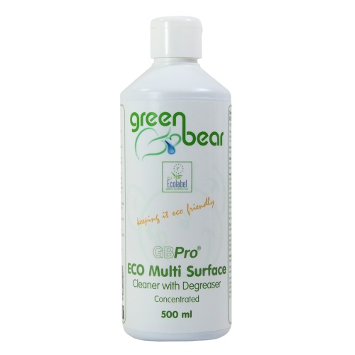 GBPro Eco Friendly Multi surface cleaner + degreaser(concentrated) 500m - with ECOLABEL