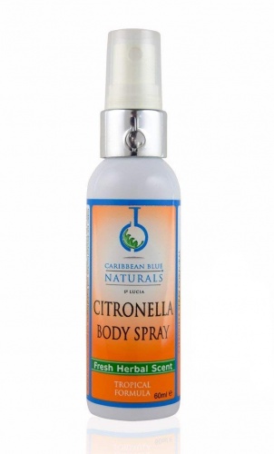 Caribbean Blue - Natural Citronella Body Spray (Insect Repellent)
