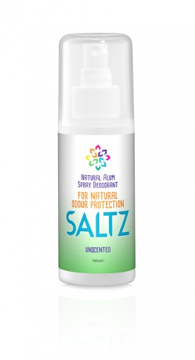 SALTZ Crystal Alum 100% Natural Organic Deodorant Spray - 100ml