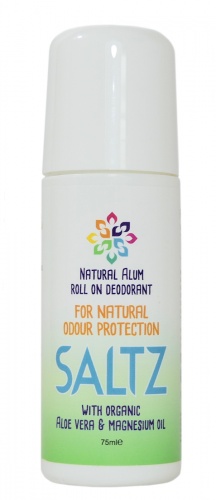 SALTZ Crystal Alum 100% Natural Organic Deodorant Roll-on - 75ml