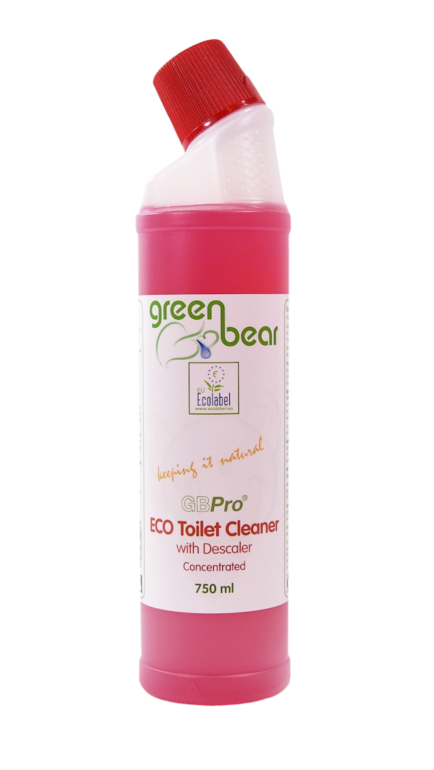 GBPro Eco Toilet Cleaner (with Descaler) 750ml Green Bear UK Green Bear
