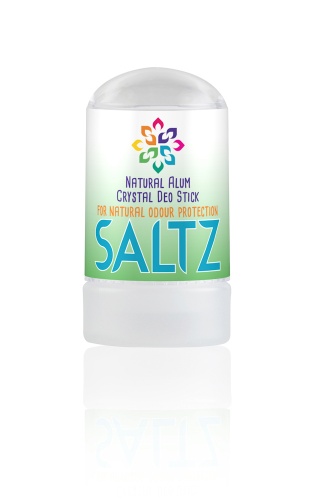 SALTZ Crystal Alum 100% Natural Organic Deodorant stick (handy travel size) - 50gm