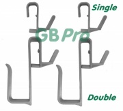 GBPro bucket hangers (2 x single + 2 x Large double) for GBPro window bucket