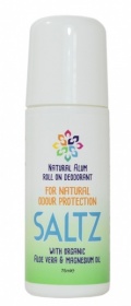 SALTZ Crystal Alum 100% Natural Organic Deodorant Roll-on - 75ml